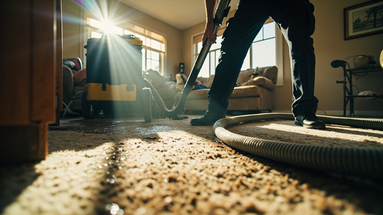 How Truck-Mounted Extraction Systems Remove More Water Than Portable Units