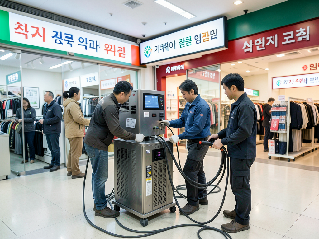 Dealing with commercial water damage in a koreatow